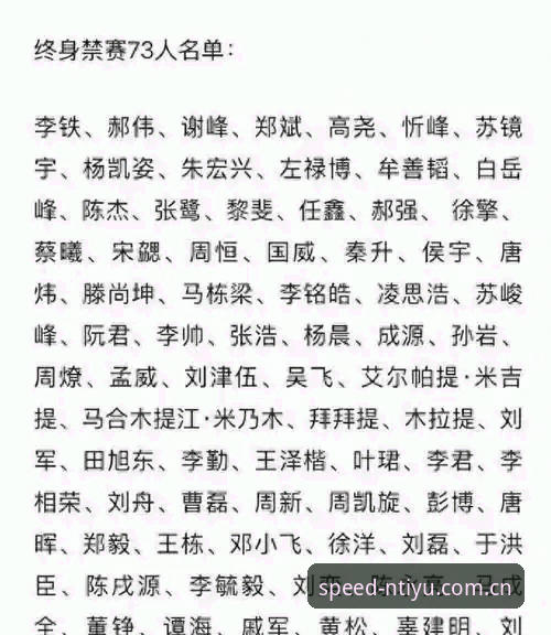 n体育客服电话2026最新版本 中国足协第三批禁足名单深度解读:N体育平台带你透视足球反腐完整指南